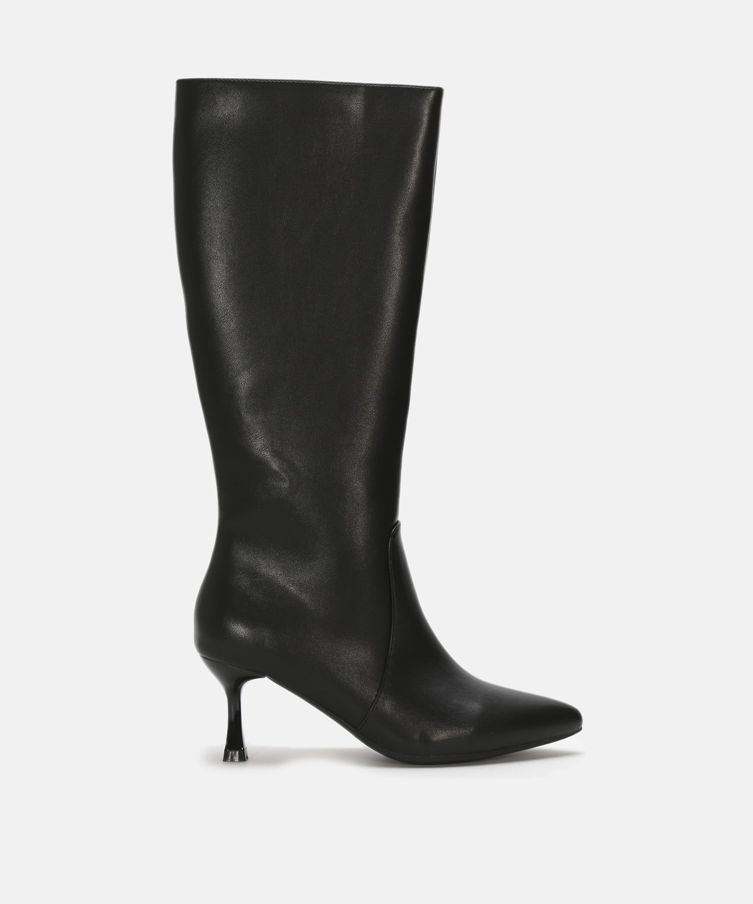Bota alta tac&oacute;n kitten